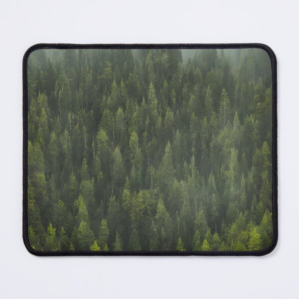 Item preview, A painted foggy tree canopy landscape designed and sold by vashumaso.