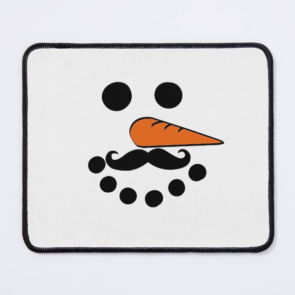Item preview, Funny Snowman With Mustache And Carrot Shirt designed and sold by Baron-Hagen.