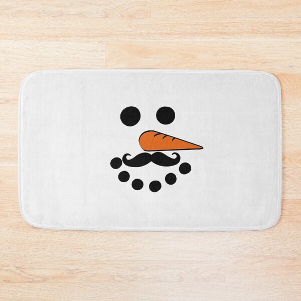 Item preview, Funny Snowman With Mustache And Carrot Shirt designed and sold by Baron-Hagen.