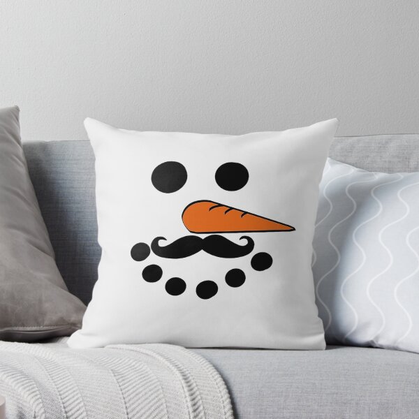 Item preview, Funny Snowman With Mustache And Carrot Shirt designed and sold by Baron-Hagen.