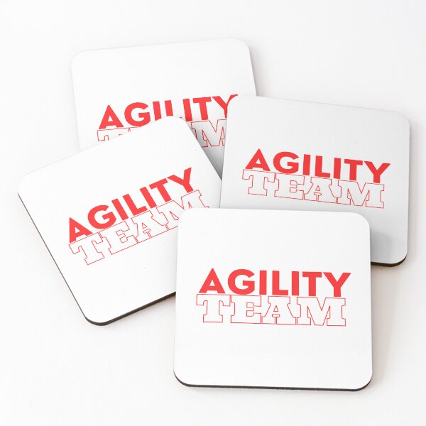Item preview, Agility team in red designed and sold by PausePapote.