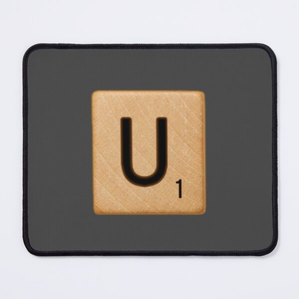 Item preview, Scrabble Tile Letter U Initial "U" designed and sold by RstyBcktWkshp.