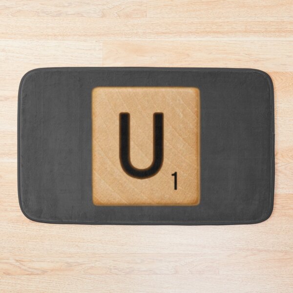 Item preview, Scrabble Tile Letter U Initial "U" designed and sold by RstyBcktWkshp.
