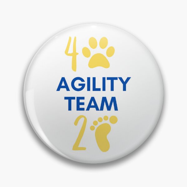 Item preview, Agility team 4 legs and 2 feet in yellow and blue designed and sold by PausePapote.