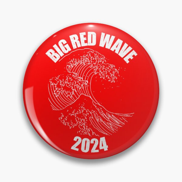 Item preview, Big Red Wave 2024 Vote Republican Wave GOP Red Wave Gear designed and sold by DynamicDesign.