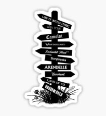 The Lands Of Once Upon A Time Sticker