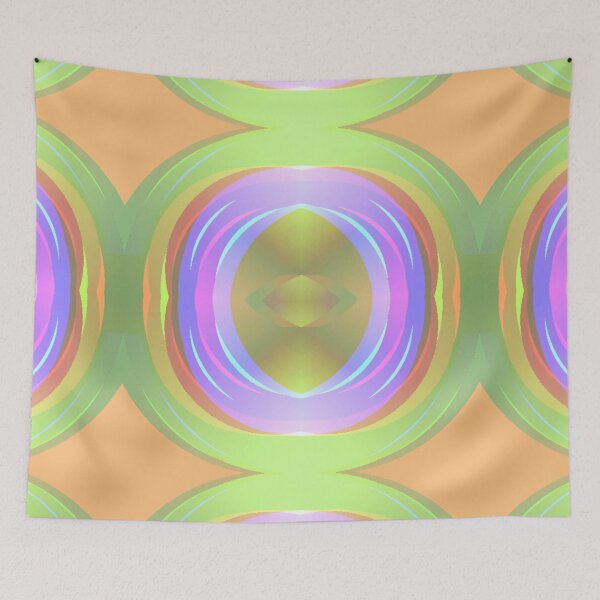 Item preview, Vibrant Glossy Trippy Abstract designed and sold by jessypaul027.