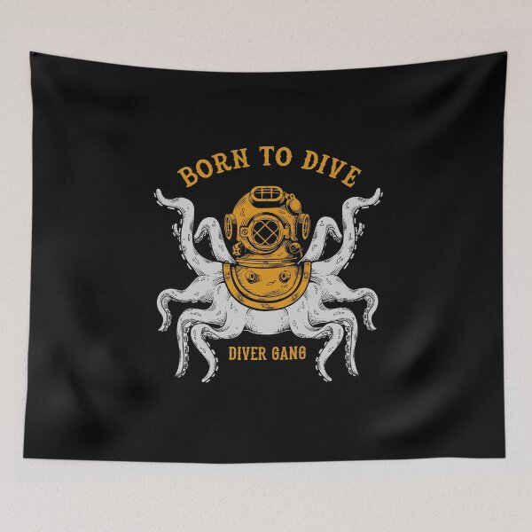 Item preview, born to dive designed and sold by chomaruddin tri amboko.