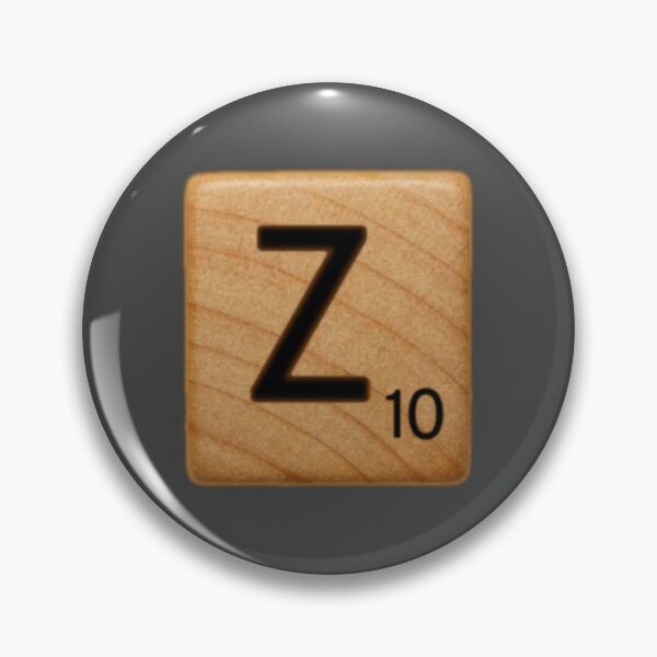 Item preview, Scrabble Tile Letter Z Initial "Z" designed and sold by RstyBcktWkshp.
