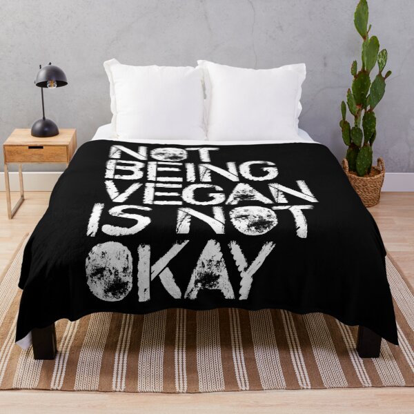 Item preview, Not being vegan is NOT okay designed and sold by RAWWR.
