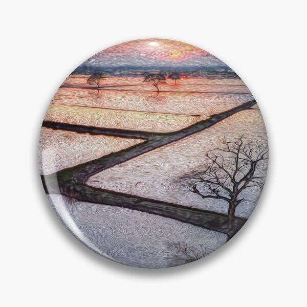 Item preview, Receding Floods Sunset in Plastic designed and sold by Huskyyy Designs.
