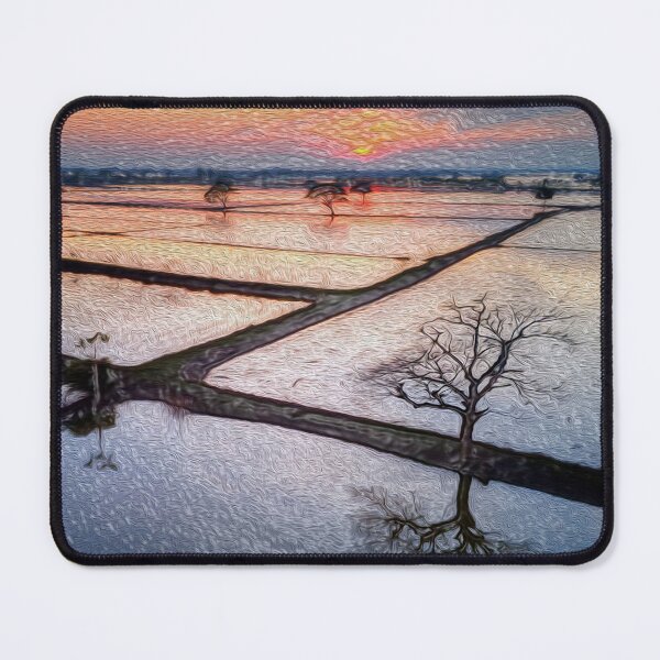 Item preview, Receding Floods Sunset in Plastic designed and sold by Huskyyy Designs.