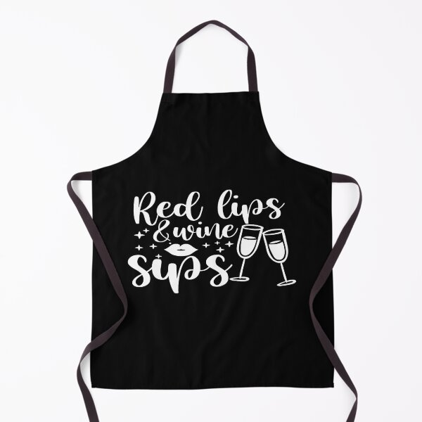Item preview, Red lips and wine sips designed and sold by phassystore.