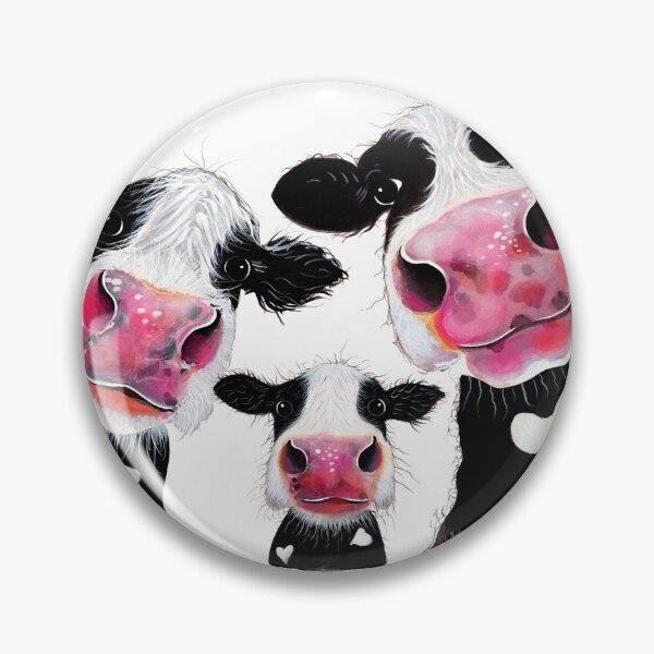 Item preview, CoW PRiNT, ANiMaL PRiNT ' THe NoSeY FaMiLY ' BY SHiRLeY MacARTHuR designed and sold by Shirley MacArthur Art.