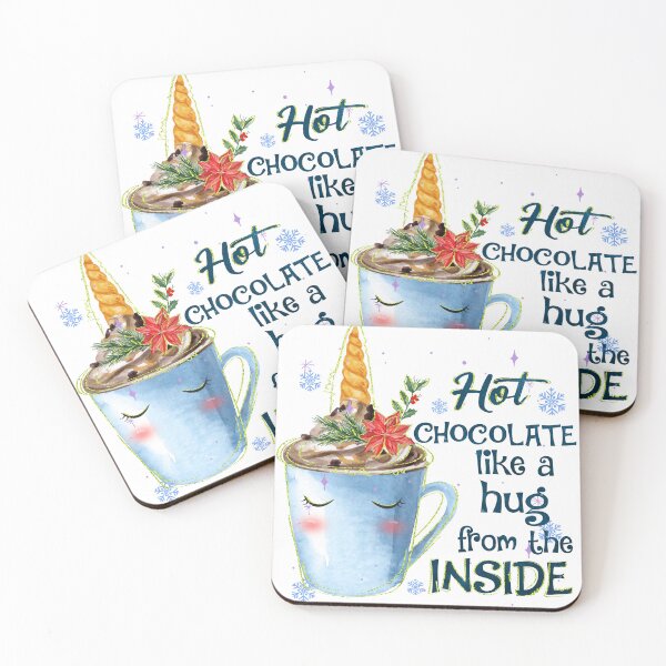 Item preview, Winter Unicorn- Hot Chocolate Like A Hug From The Inside designed and sold by badretop.