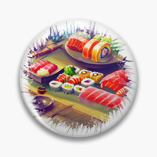 Item preview, japanese food Sushi, My Favourite Food! designed and sold by Digisabella.