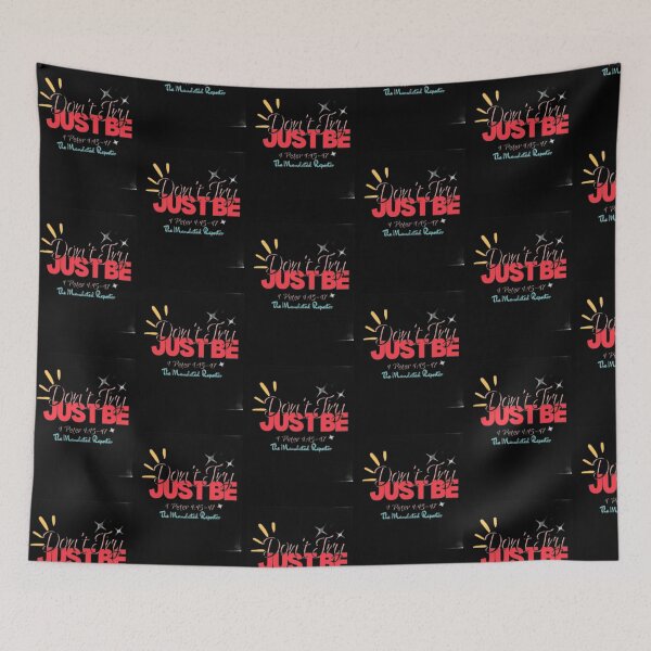 Item preview,  Don't Try Just Be 1 Peter 1:15-17 - Black designed and sold by TheReporter1.