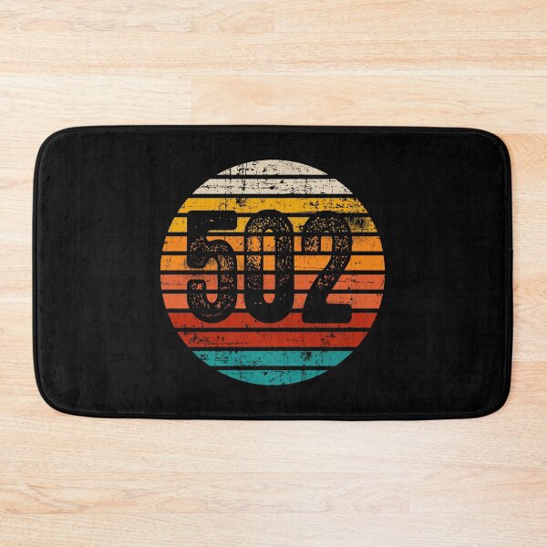 Item preview, Distressed Vintage Sunset 502 Area Code designed and sold by Gold Wings Tees.
