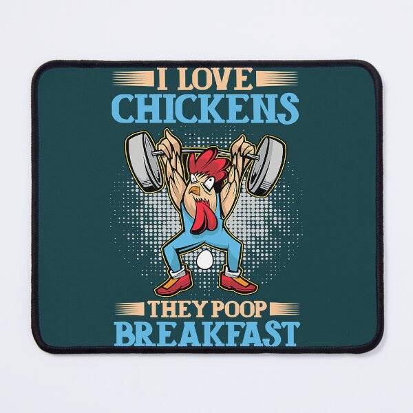 Item preview, I Love Chickens The Poop Breakfast Chicken Egg Farmer designed and sold by TiniClothing555.