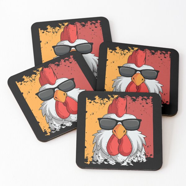 Item preview, Rooster Retro Vintage Sunglasses Chicken Farm Poultry Lover designed and sold by TiniClothing555.