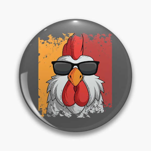 Item preview, Rooster Retro Vintage Sunglasses Chicken Farm Poultry Lover designed and sold by TiniClothing555.
