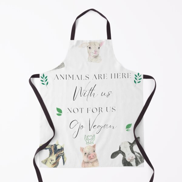 Item preview, Animals are here with us not for us, Go Vegan designed and sold by KeatsDesign.
