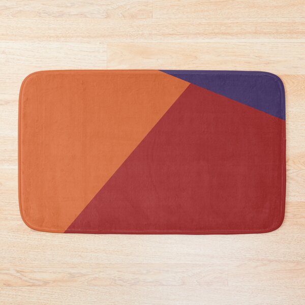 Item preview, NORDIC Color Blocks Orange Red Purple designed and sold by Delinda Graphic Studio.