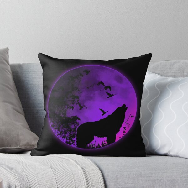Item preview, Wolf Moonlight Violet designed and sold by Barnissim.