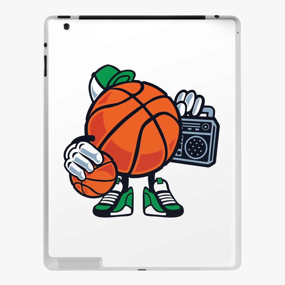 Basketball Boom Box Cartoon Character