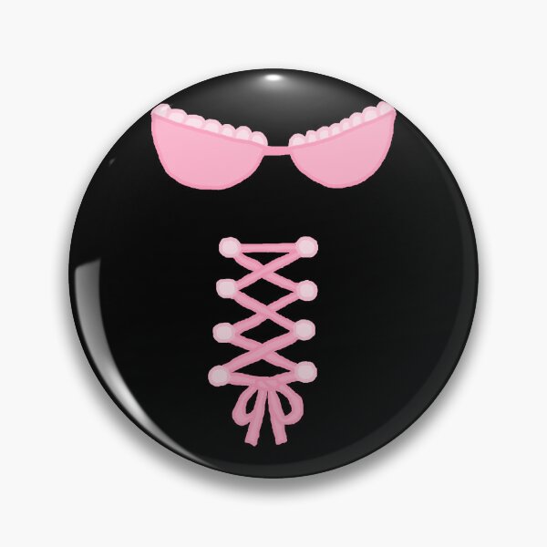 Item preview, Corset ribbon and bra with Pink lace designed and sold by Hypnotees.