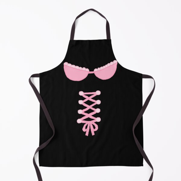 Item preview, Corset ribbon and bra with Pink lace designed and sold by Hypnotees.