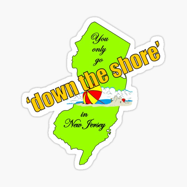 Artikel-Vorschau von Unten am Jersey Shore Dark, designt und verkauft von Creadytar.