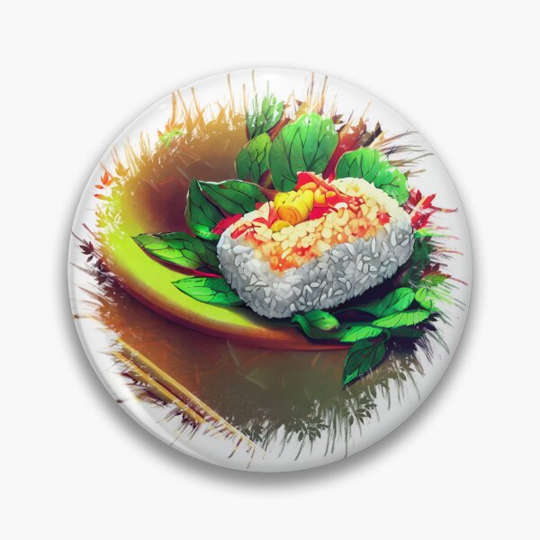 Item preview, japanese food onigiri, My Favourite Food! designed and sold by Digisabella.