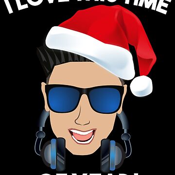 Vorschaubild zum Design Lustiges DJ Pauly D Weihnachten Ich liebe diese Jahreszeit! von Creadytar