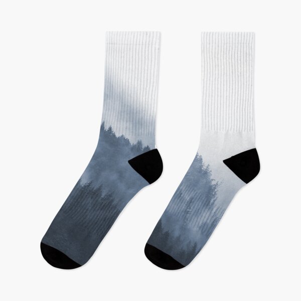 Item preview, Blue Misty Mountainside designed and sold by UrbanEpiphany.