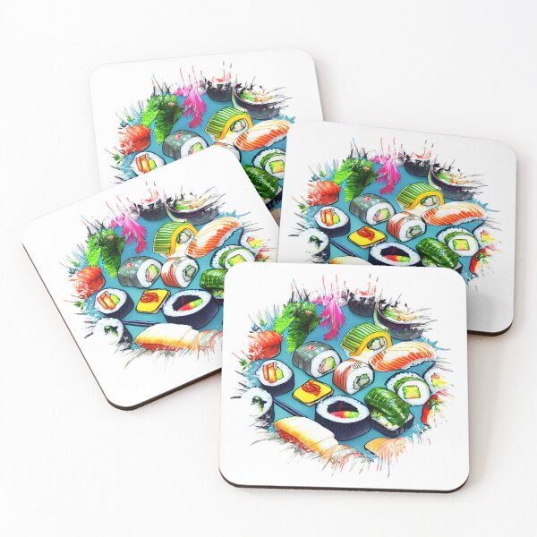 Item preview, japanese food Sushi, My Favourite Food! designed and sold by Digisabella.