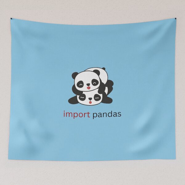 Item preview, import pandas python joke design designed and sold by t1n3333.