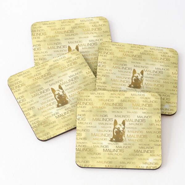 Item preview, Golden Belgian Malinois - Mechelaar  - Maligator designed and sold by k9printart.