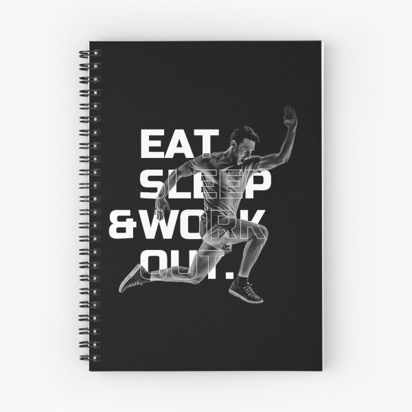 Item preview, Eat Sleep and Workout designed and sold by Zeetube.