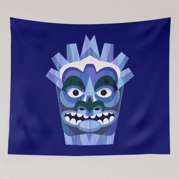 Item preview, Blue Tiki designed and sold by AntiqueImages.