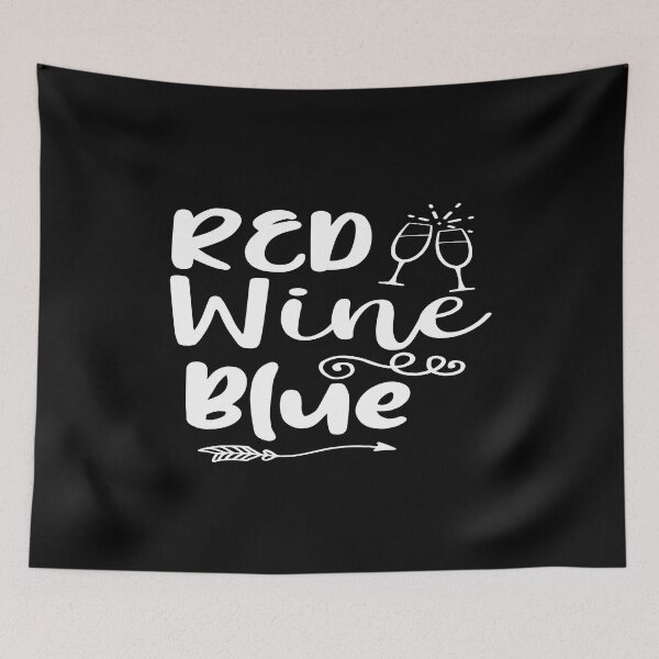 Item preview, Red wine blue designed and sold by phassystore.