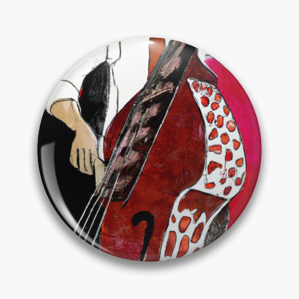 Item preview, Sweet Music Japanese Bass Player Ukiyo-e Style designed and sold by SortaPrettyOk.