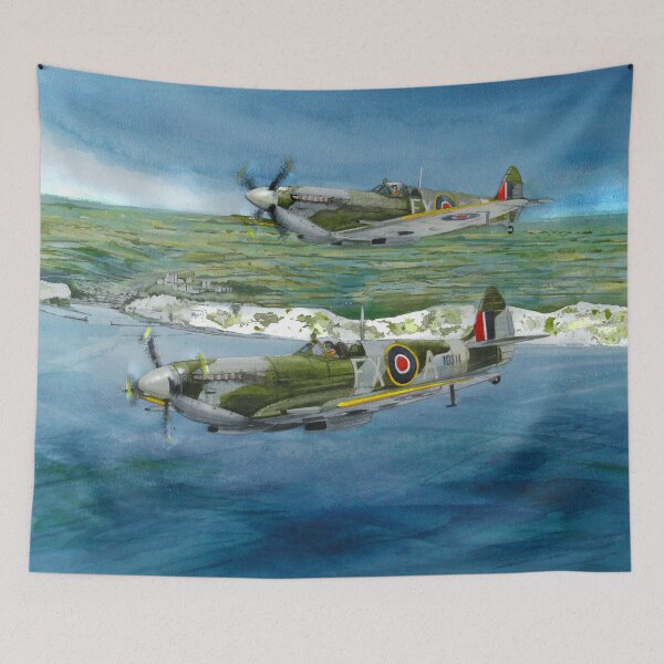 Item preview, Spitfires over the coast at Dover JIGSAW designed and sold by JohnLowerson.