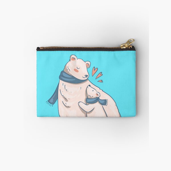 Item preview, Cute Adorable Baby Cub Snuggle Up with Mama Polar Bear designed and sold by KaylaStudio.