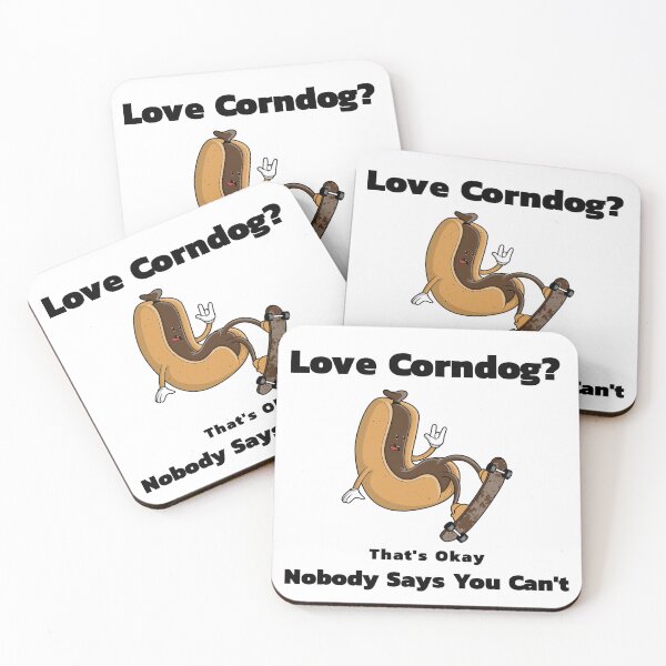 Item preview, Love Corndog That's Okay designed and sold by SortaPrettyOk.