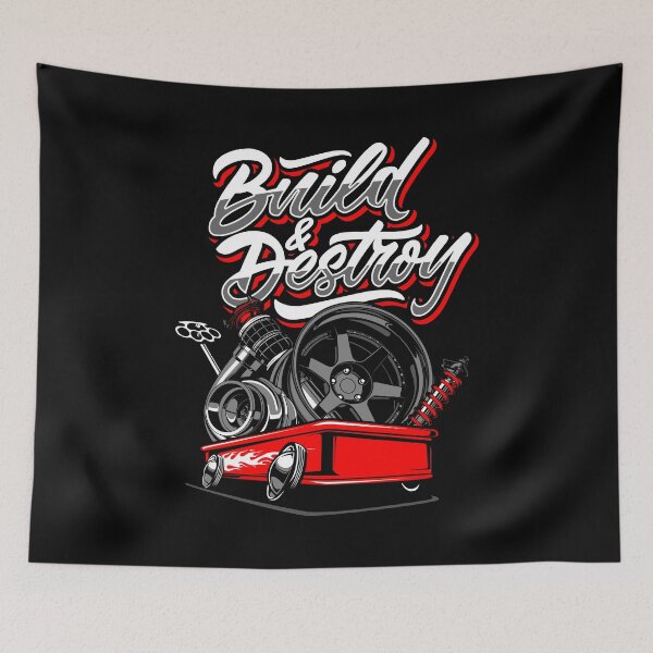 Item preview, Build And Destroy Car Repair Tools Garage designed and sold by halleinstyle.