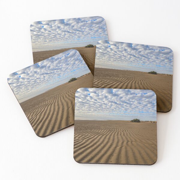 Item preview, Patterns in sand beneath cloudy sky designed and sold by Southern Cross Lifestyle .