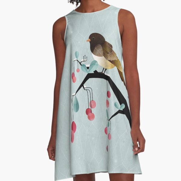 Bird, Watching A-Line Dress