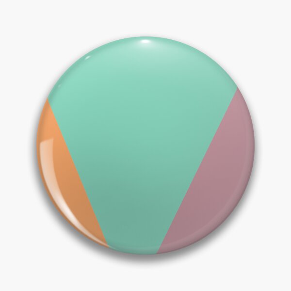 Item preview, NORDIC Color Blocks Green Pink Orange designed and sold by Delinda Graphic Studio.