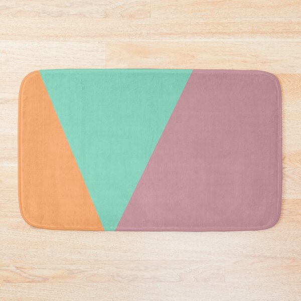 Item preview, NORDIC Color Blocks Green Pink Orange designed and sold by Delinda Graphic Studio.
